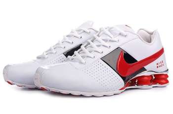 nike shox deliver black and white